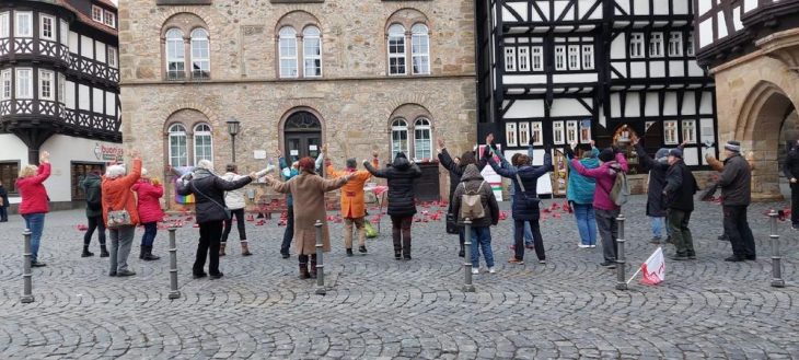 Starkes Zeichen für ein Leben frei von Gewalt