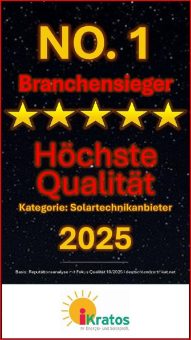 iKratos GmbH erneut mit dem Siegel „Höchste Qualität 2025“ ausgezeichnet!