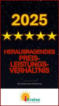 iKratos GmbH für „Herausragendes Preis-Leistungs-Verhältnis 2025“ ausgezeichnet