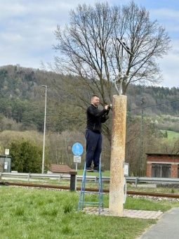 Der Igensdorfer Sonnen und Planetenweg wird jetzt – nach 17 Jahren wieder auf Vordermann gebracht