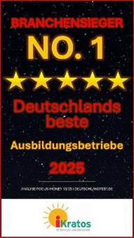 iKratos GmbH einer von Deutschlands besten Ausbildungsbetrieben 2025