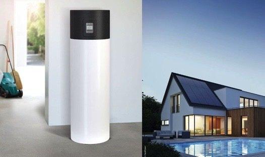 Photovoltaik mit Warmwasser-Wärmepumpe