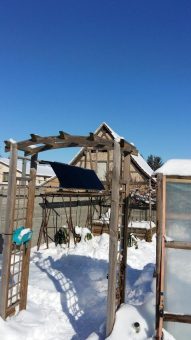 Solaranlage Gartenhaus