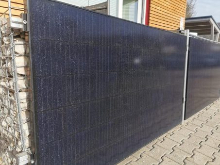 Saharastaub auf Photovoltaikmodulen