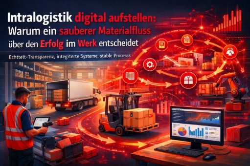 Intralogistik digital aufstellen: Warum ein sauberer Materialfluss über den Erfolg im Werk entscheidet