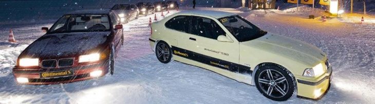 Alt gegen neu – auch ohne ESC sicher unterwegs dank Continental Winterreifen
