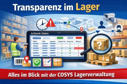 Transparenz im Lager durch digitale Lagerverwaltung