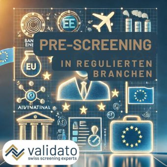 Banken, Energieversorger, Pharma und Aviation müssen strengere Personalprüfungen umsetzen.