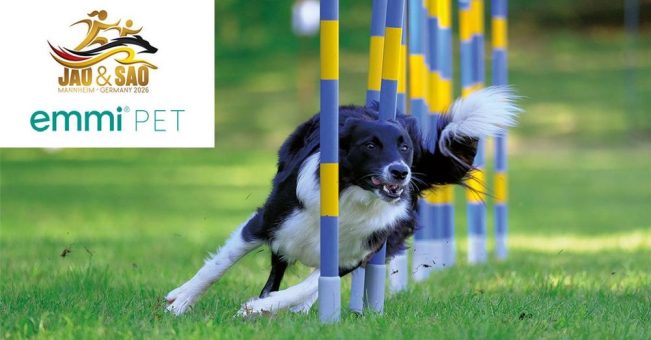 Leistung beginnt mit Gesundheit: emmi-pet als Sponsor der JAO & SAO World Championship 2026