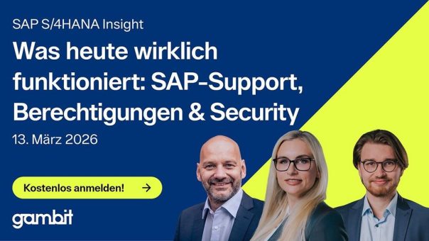 SAP News | SAP S/4HANA Insight: Wege zu modernem SAP-Support und robuster Security
