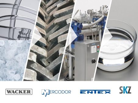 Kontinuierliches Recycling von Siliconelastomeren durch Depolymerisation