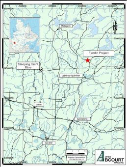 Abcourt schließt hochauflösende drohnengestützte Vermessung der Magnetfeldstärke über dem Konzessionsgebiet Flordin ab