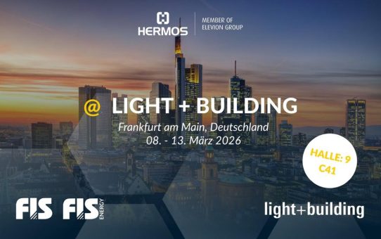HERMOS auf der Light + Building 2026