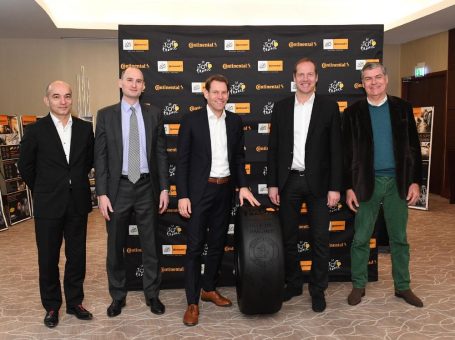 Continental wird Offizieller Partner der Tour de France