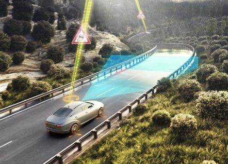 Regen, Schnee und Eis – Continental nutzt Erkennung des Fahrbahnzustands für die aktive Fahrsicherheit