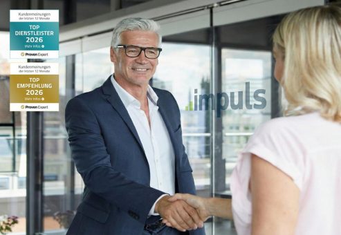Authentische Kundenbewertungen: ProvenExpert zeichnet die impuls Finanzmanagement AG als „Top Dienstleister 2026“ aus