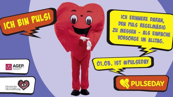 PULSEDAY: Puls fühlen und Herz-Risiken durch unbemerktes Vorhofflimmern vermeiden