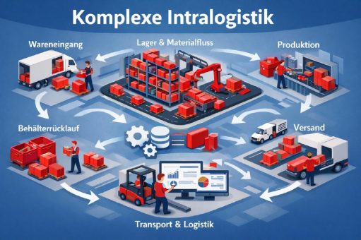 COSYS Intralogistik Plattform für komplexe innerbetriebliche Prozesse