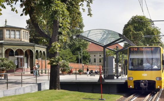 Duplex-System schützt dauerhaft – Haltestelle Wilhelma in Stuttgart