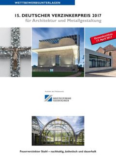Deutscher Verzinkerpreis für Architektur und Metallgestaltung – Countdown läuft