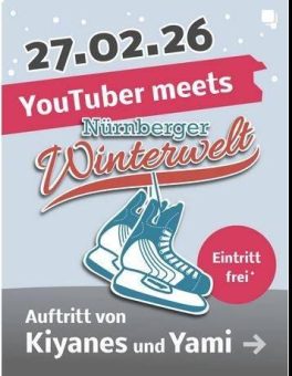 PCS365 präsentiert Youtube Event am 27. Februar bei der Winterwelt in Nürnberg