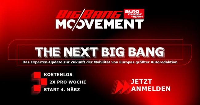 Big Bang Moovement: Drei Medienhäuser starten gemeinsamen Mobility-Newsletter