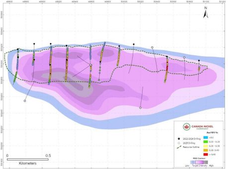Canada Nickel gibt bedeutende Awaruite-Entdeckung auf dem Grundstück Midlothian bekannt