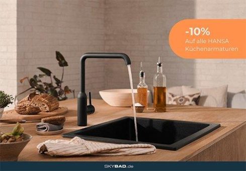 Frühjahrsaktion: Skybad reduziert Hansa-Spültischarmaturen