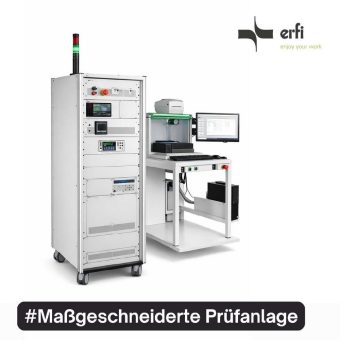 erfi liefert Prüfsystem für Ex-Schutz-Industrieleuchten an Eaton