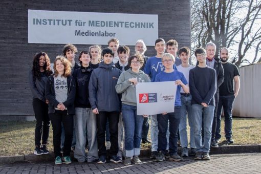 Schüler tauchen mit mp3-Pionier Karlheinz Brandenburg in die Welt von Erfindern ein