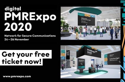 Das Netzwerk wird digital! „digitalPMRExpo 2020 – Network for Secure Communications“ vom 24. bis 26. November als virtuelle Messe