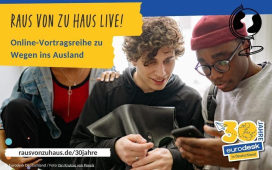 Online-Vortragsreihe zu Auslandsaufenthalten startet heute