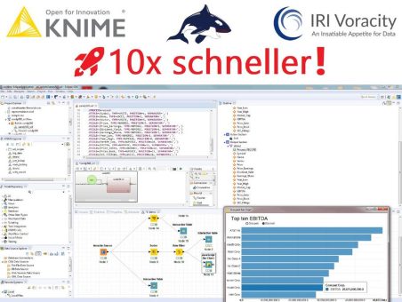 ☑️ KNIME durch Voracity ❿❌ schneller❗ Nahtlose Integration, Steuerung + Analyse von Big Data ☑️