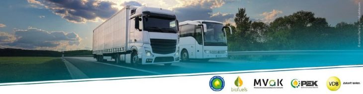 Biodiesel sichert Klimaschutz für Lkw, Busse, Traktoren und mobile Maschinen: Aktualisierte Freigabenliste für Nutzfahrzeuge mit B20, B30 und B100