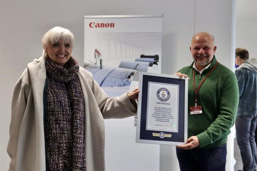 Neuer GUINNESS WORLD RECORDS™-REKORD durch Canon am 26.9.2020