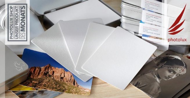 Übersicht der Inkjet Hahnemühle Photo Cards 2019