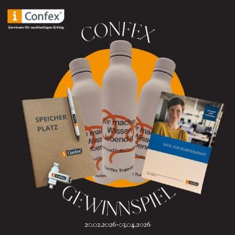 Confex Training GmbH startet Gewinnspiel zur Förderung beruflicher Weiterbildung