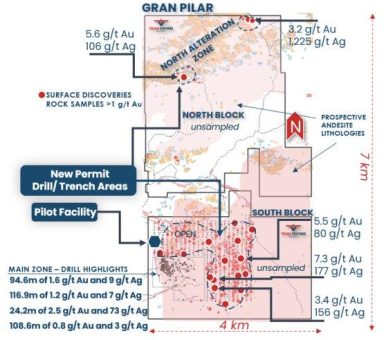 Tocvan will in Partnerschaft mit VRIFY die Exploration forcieren und das Entdeckungspotenzial bei Gran Pilar durch KI verbessern