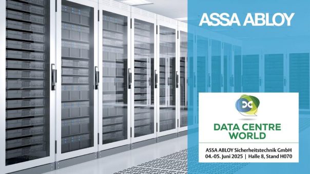 ASSA ABLOY auf der Data Centre World 2025: Sichere Lösungen für kritische IT-Umgebungen
