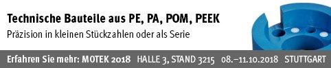 Murtfeldt präsentiert Partner im 3D-Druck auf der Motek 2018!