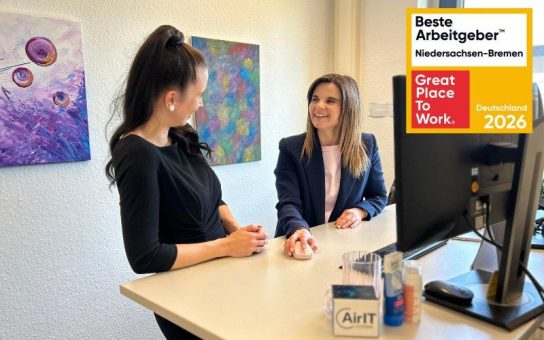 M(IT) Sicherheit ausgezeichnet: AirITSystems gehört zu den regionalen Siegern beim Arbeitgeberwettbewerb 2026