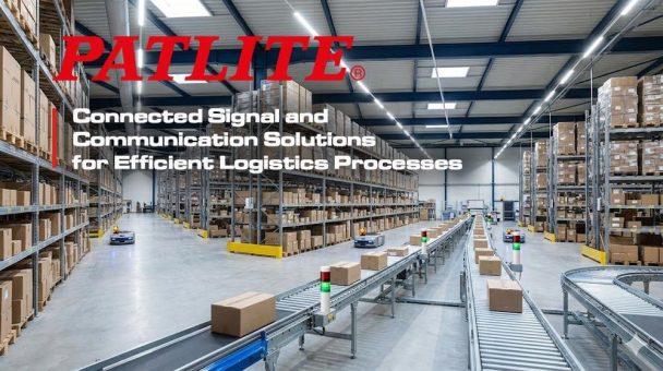 LogiMAT Stuttgart 2026: PATLITE präsentiert vernetzte Signal- und Kommunikationslösungen für effiziente Logistikprozesse