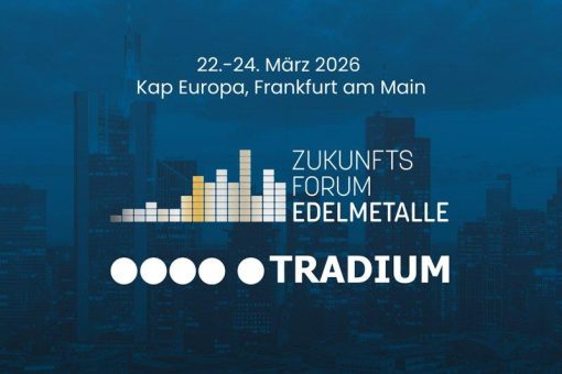 TRADIUM erneut Partner des Zukunftsforums Edelmetalle in Frankfurt am Main