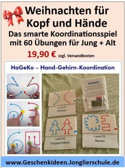 Geschenkidee: Kartenset HaGeKo – Hand-Gehirn-Koordination – Preis 19,90 €