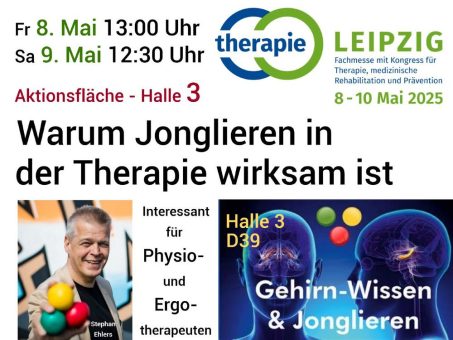 Jonglieren als originelles und hochwirksames Tool für Therapie & REHA