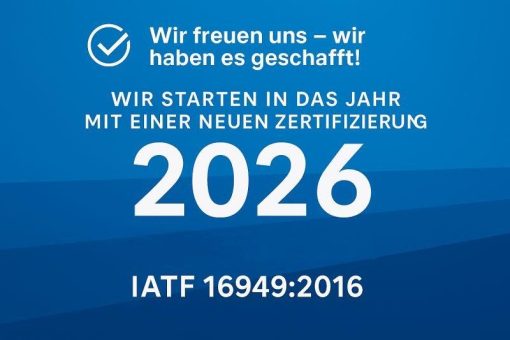 Renu Electronics GmbH erhält Mit-Zertifizierung nach IATF 16949:2016