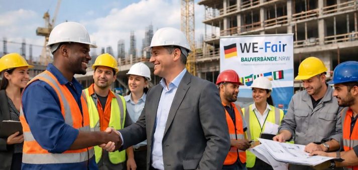BAUVERBÄNDE.NRW und BMZ treiben faire Fachkräftegewinnung voran