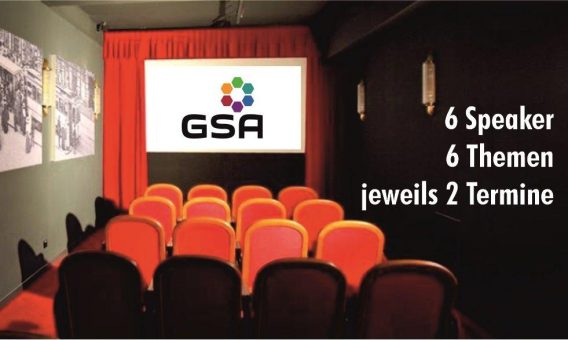 Sechs GSA-Speaker am 30. September im 30-Minuten-Takt auf der Messe L&Dpro im MVG Museum München