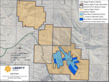 Blue Moon konsolidiert das Germanium- und Gallium-Gebiet Apex durch den Erwerb der Gage-Liegenschaften von Liberty Gold