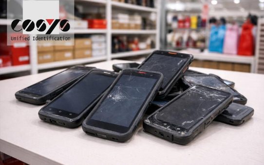 Inventurscanner nach der Filialinventur warten lassen